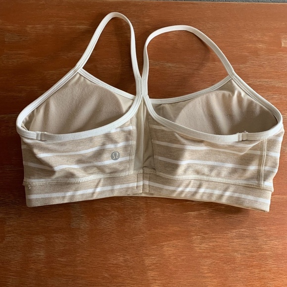lululemon Striped Sports Bra Size 12 ALTERED PLEASE READ DESCRIPTION (1246) - Picture 2 of 13
